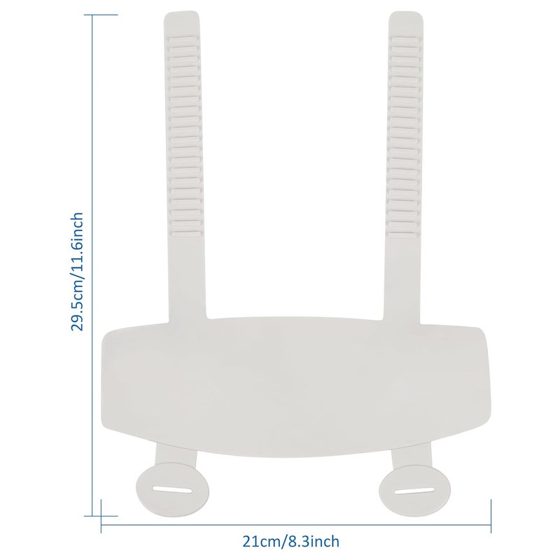 Doytn Universal Pee Deflector for Toilet Seat with Toilet lid Lifter, Toilet Splash Guard Prevents Kids and Adult from Peeing Splash Size ：11.5 * 8.3”(2PCS) - Image 2